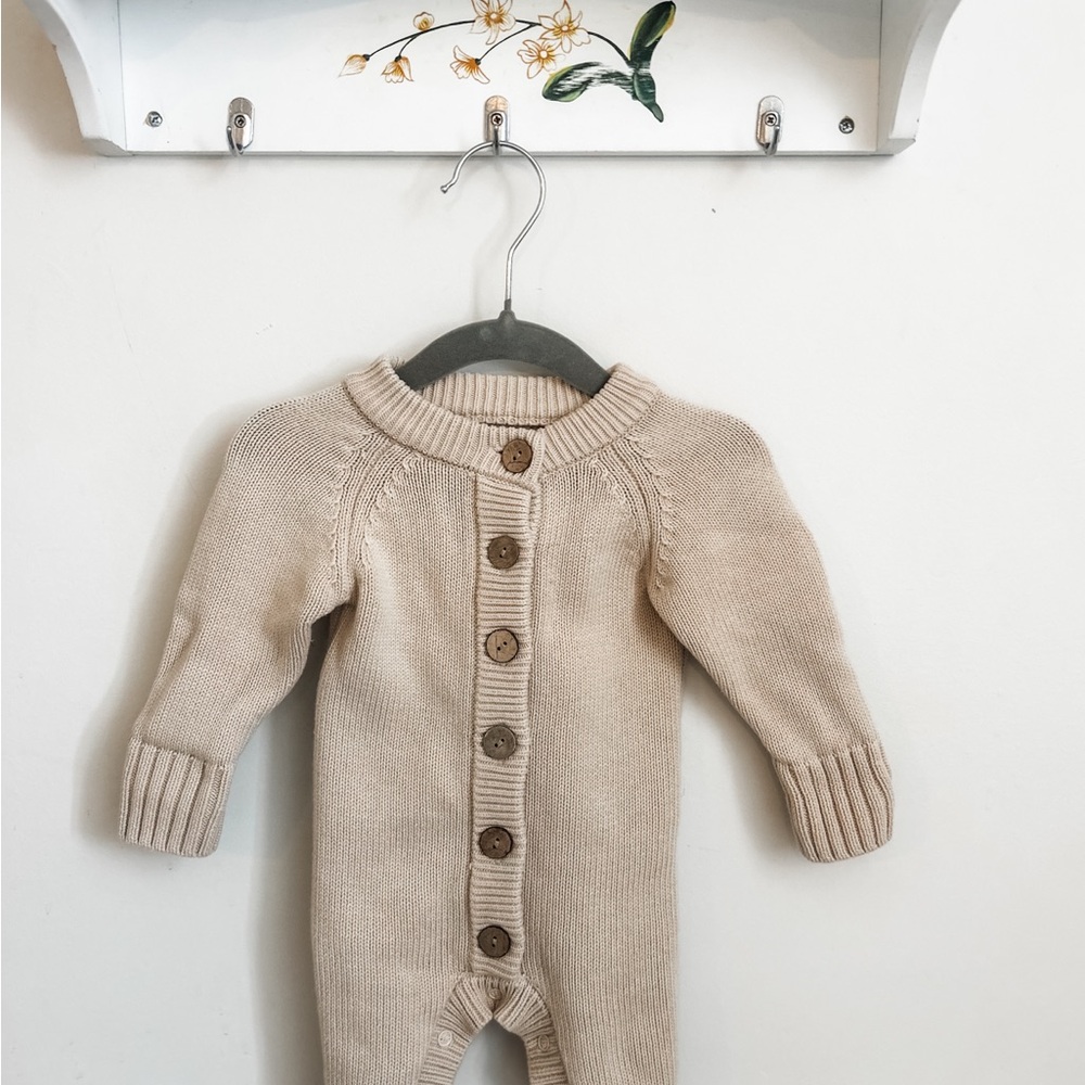 Caden Lane Button-Up Newborn Outfit